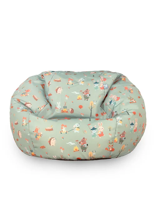 rucomfy Kids Slouchbag Forest Friends Beanbag - One Size Image 1