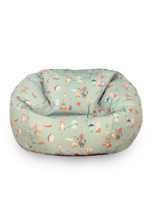 rucomfy Kids Slouchbag Forest Friends Beanbag