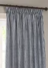 Yard Hebden Stripe Cotton Eylet Curtains Navy - 46W X 54D (117x137cm Image 4