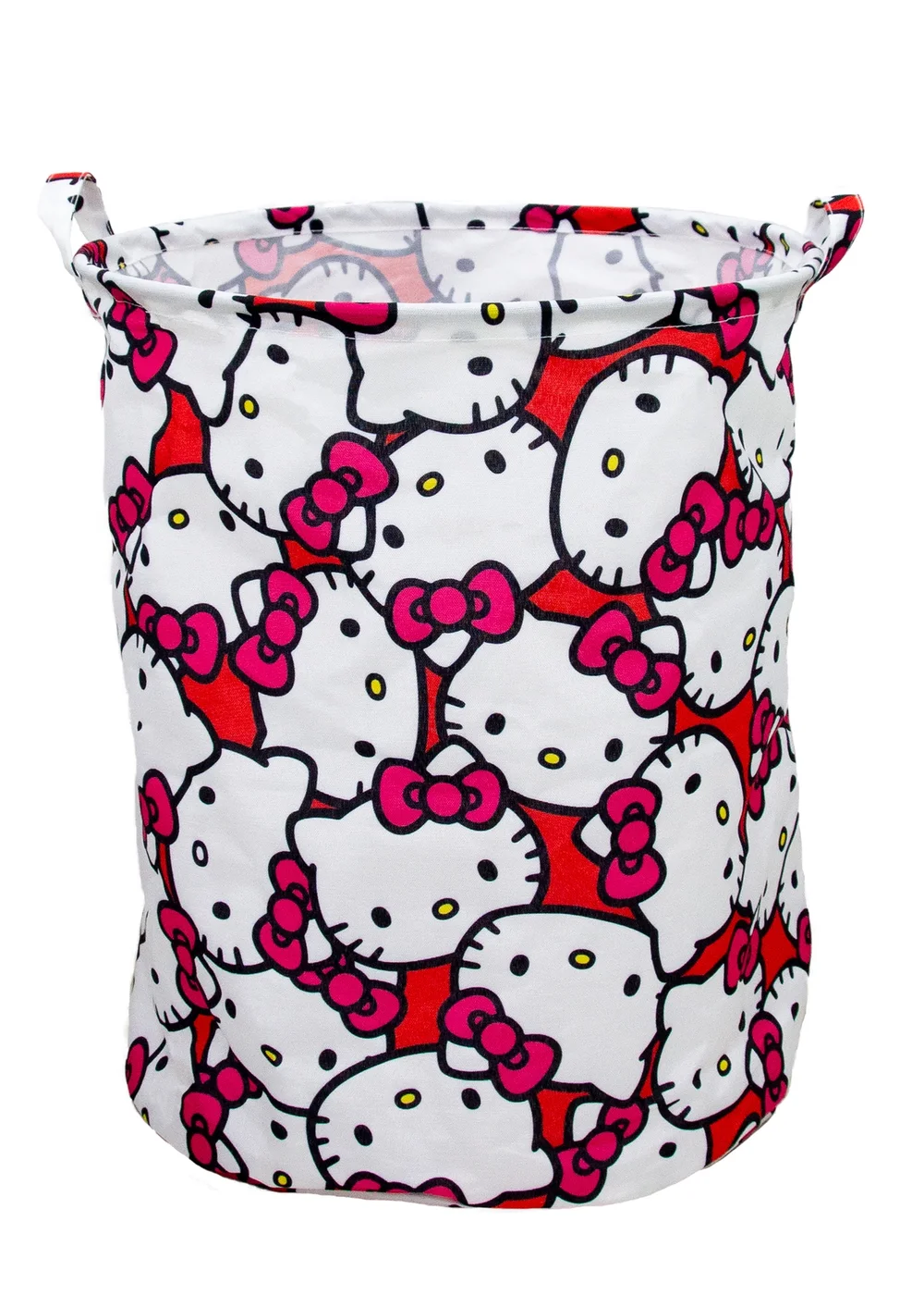 Hello Kitty Star Red Fabric Storage Hamper - One Size Image 2
