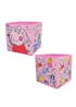 Peppa Doodles Pink 2 Pack Storage Box - One Size Image 5