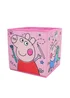 Peppa Doodles Pink 2 Pack Storage Box - One Size Image 3