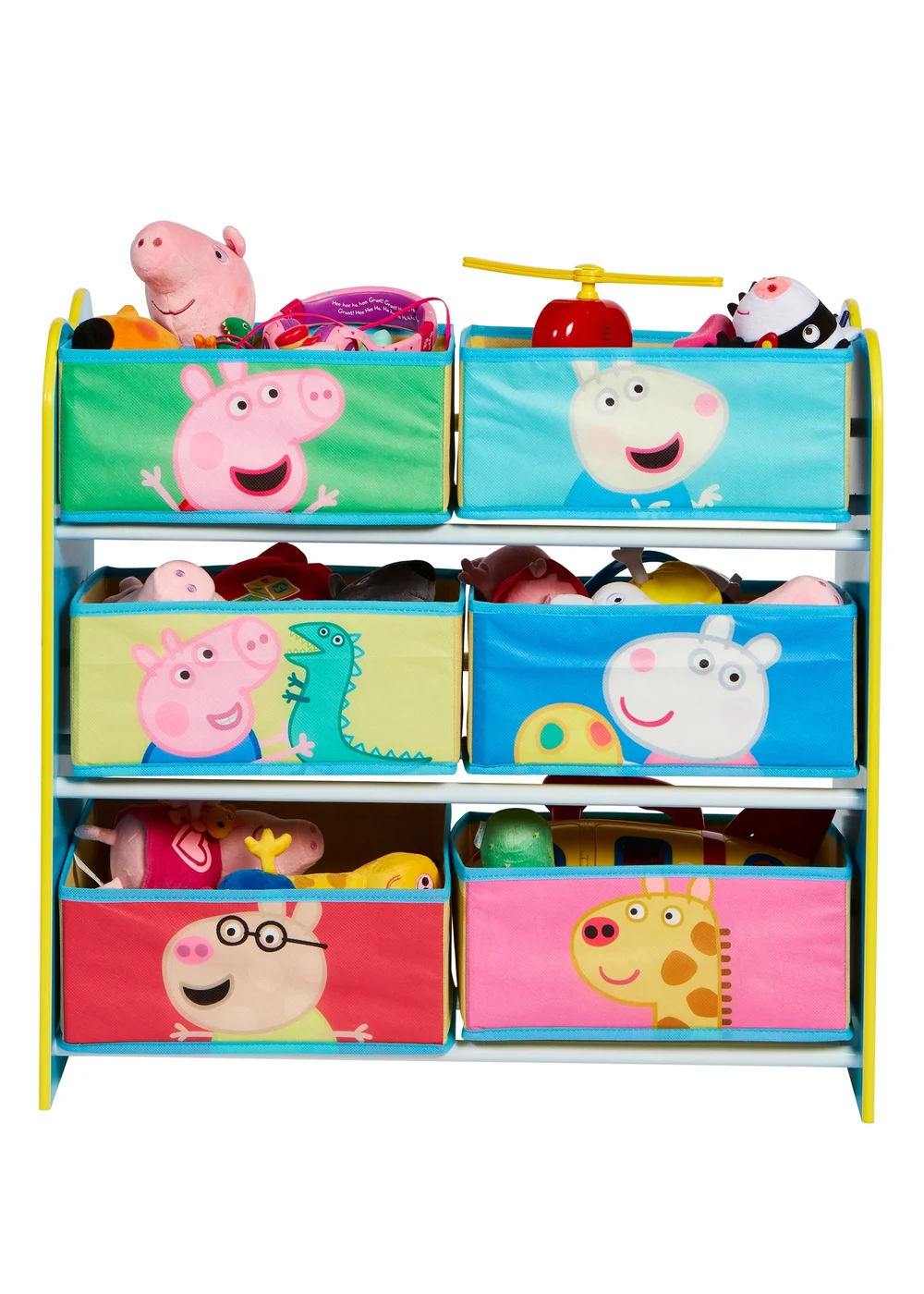 Peppa Pig Pink Multi-Drawer Storage Unit - One Size Image 3