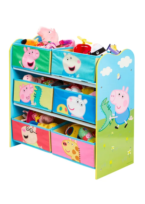Peppa Pig Pink Multi-Drawer Storage Unit - One Size Image 4