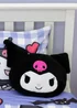 Hello Kitty Kuromi Black Shaped Cushion - One Size Image 1