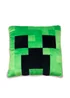 Minecraft Vibes Green Shaped Cushion - One Size Image 2