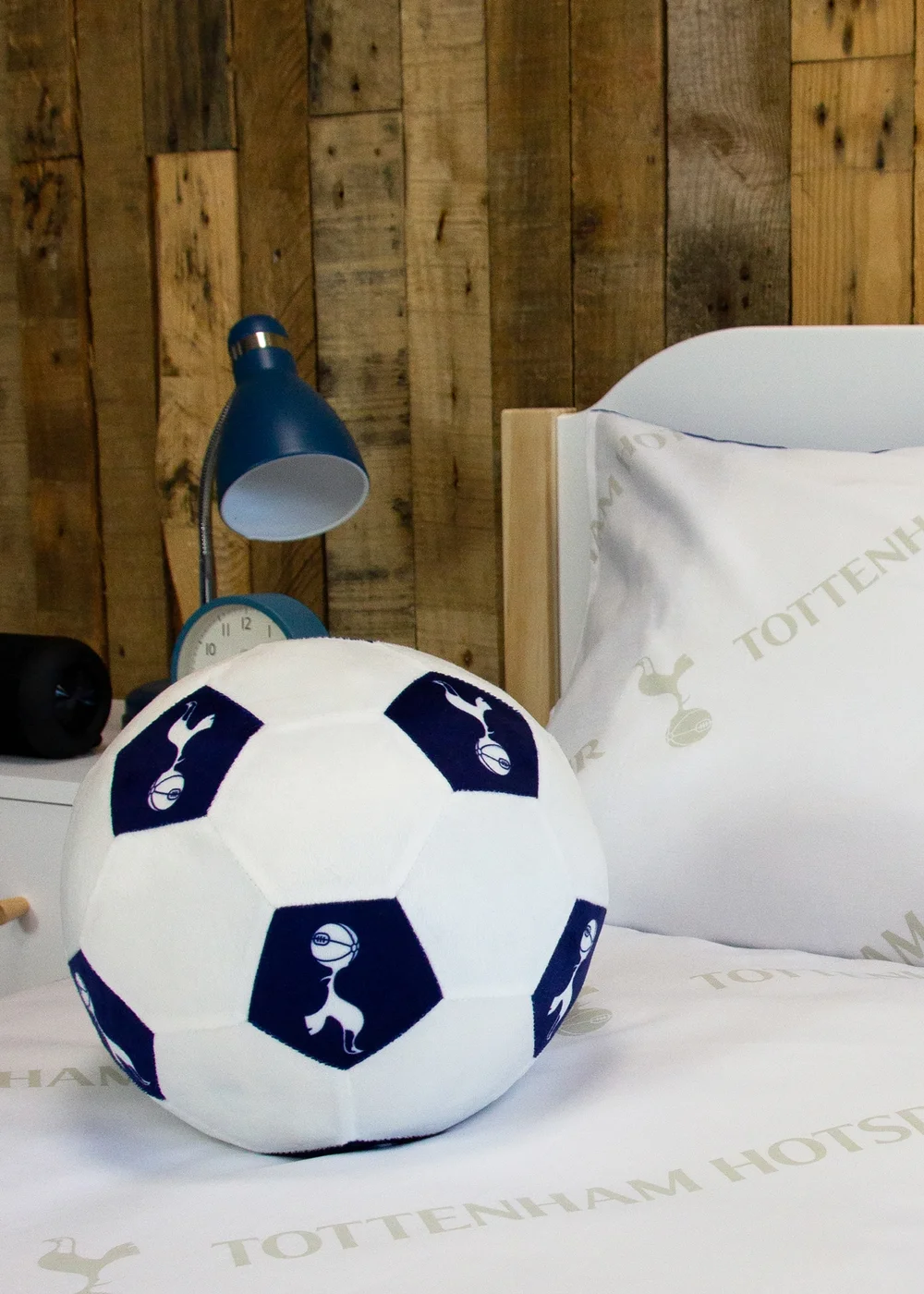 Tottenham Hotspur FC Line Blue Shaped Cushion - One Size Image 2