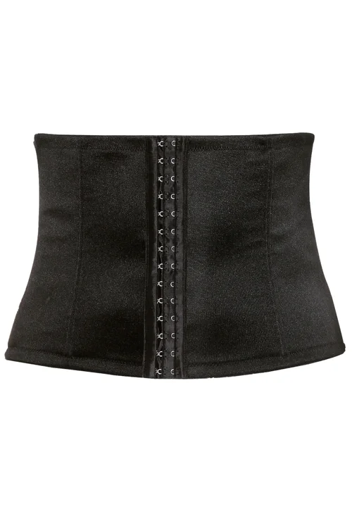 Yours Curve Black Hook & Eye Control Belly Band - Size 18-20 Image 2