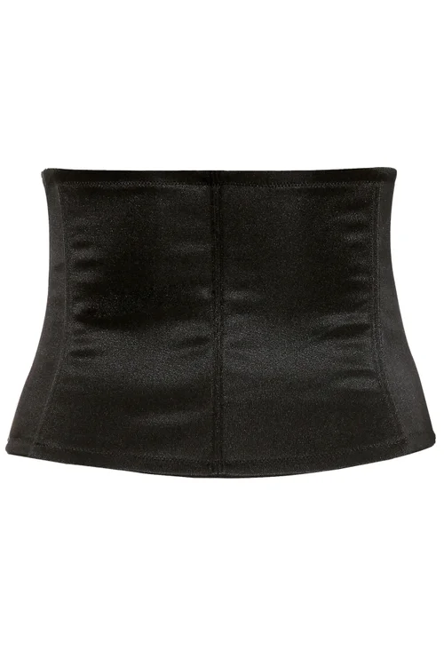 Yours Curve Black Hook & Eye Control Belly Band - Size 18-20 Image 3