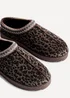 Linzi Tammy Leopard Print Slipper - Size 6 Image 4