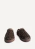 Linzi Tammy Leopard Print Slipper - Size 6 Image 3