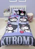 Hello Kitty Rebel Blue Panel Duvet Cover - Single Image 2