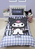 Hello Kitty Rebel Blue Panel Duvet Cover - Single Image 1