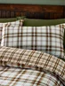 Catherine Lansfield Kelso Check Reversible Duvet Cover Set Burnt Orange - Single Image 3
