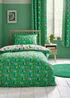 Catherine Lansfield Animal Magic Reversible Duvet Cover Set Natural - Junior Image 2