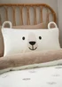 Catherine Lansfield Cosy Bear So Soft Duvet Cover Set Natural - Single Image 2