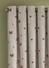 Catherine Lansfield Fox and Woodland Friends Fully Reversible Eyelet Curtains Green - 66W X 72D (168x183cm) Image 2