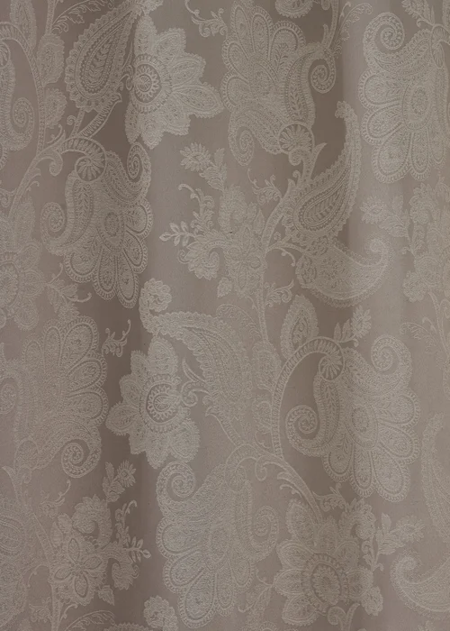 Catherine Lansfield Opulent Jacquard Lined Eyelet Curtains Champagne Gold - 66W X 90D (168x228cm) Image 3