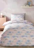 Catherine Lansfield Candy Unicorn So Soft Reversible Duvet Cover Set Pink - Single Image 2