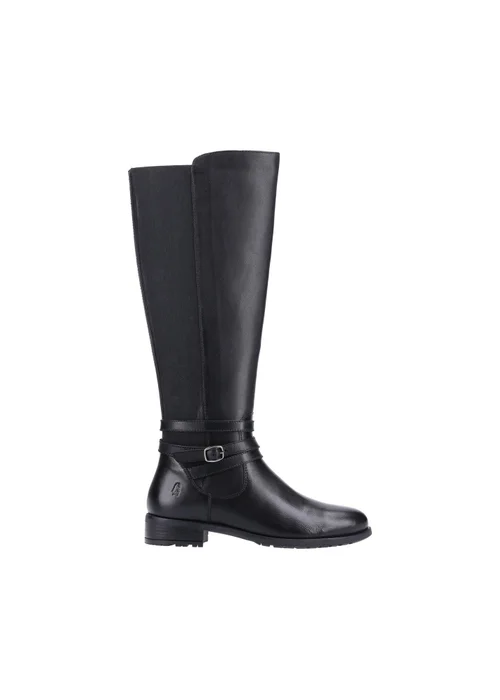 Hush Puppies Black Vanessa Calf Boot - Size 3 Image 1