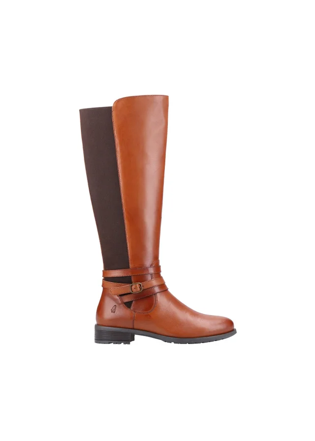 Hush Puppies Tan Vanessa Calf Boot