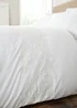 Bianca Fine Linens Embroidery Floral Cotton Duvet Cover Set White - Single Image 3