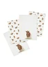 Catherine Lansfield Angus Highland Cow Cotton Kitchen Tea Towel Pack of 4 Natural - One Size Image 3