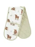 Catherine Lansfield Angus Highland Cow Cotton Kitchen Double Oven Glove Natural - One Size Image 3