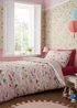 Belle & Boo Fairytale Reversible Cotton Duvet Cover Set Pink - Junior Image 1