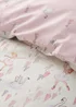 Belle & Boo Ballerina Reversible Cotton Duvet Cover Set Pink - Junior Image 4