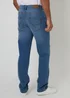Threadbare Pale Blue Canterbury Straight Fit Jeans With Stretch - 36/L32 Image 2