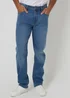 Threadbare Pale Blue Canterbury Straight Fit Jeans With Stretch - 36/L32 Image 1