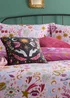 Furn Enchanted Printed Reversible Pink Duvet Set - Double Image 3