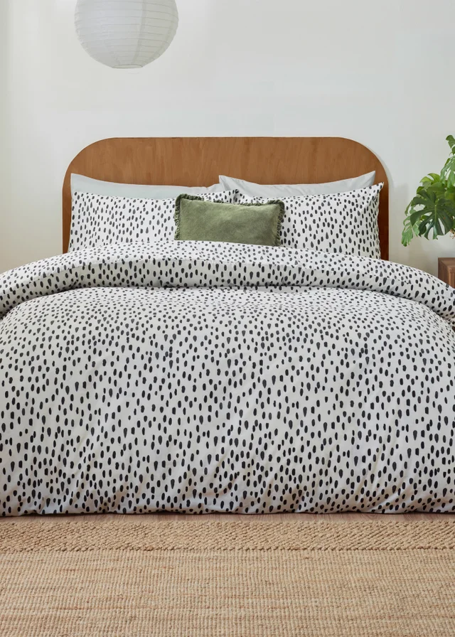 Furn Dottie Printed Multicolour Duvet Set