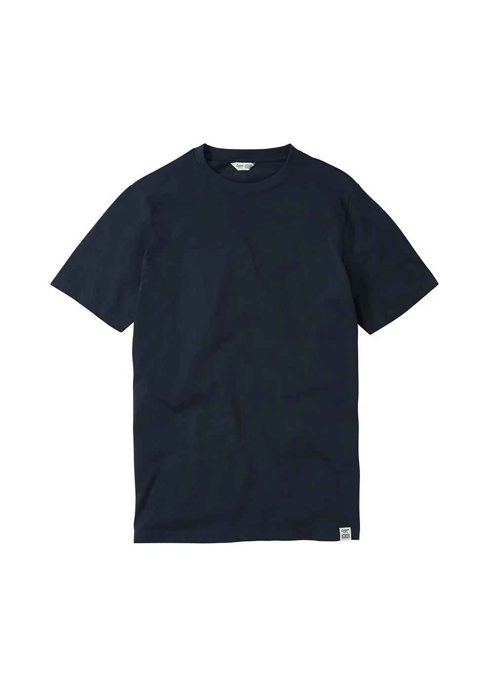 Cotton Traders Navy Crew Neck T-Shirt - 5XL Image 1