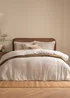 Yard Perrie Leaf Muslin 100% Cotton Natural Duvet Set - Single Image 1