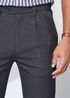 Cotton Traders Ash Grey Ultra Comfort 4 Way Stretch Twin Pleat Trousers - 46/L27 Image 4