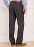 Cotton Traders Smoke Grey Check Supreme Easy Care Trousers - 40/L29 Image 3