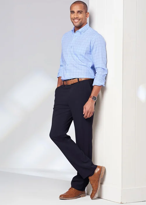 Cotton Traders Midnight Ultra Comfort 4 Way Stretch Trousers - 34/L31 Image 1