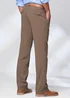 Cotton Traders Taupe Ultra Comfort 4 Way Stretch Trousers - 36/L27 Image 3