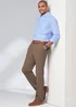 Cotton Traders Taupe Ultra Comfort 4 Way Stretch Trousers - 36/L27 Image 1