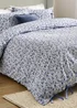 Wylder Nature Hannah Floral 100% Cotton Blue Duvet Set - Double Image 3