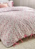 Wylder Nature Hannah Floral 100% Cotton Pink Duvet Set - Double Image 3