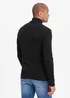 Cotton Traders Black Long Sleeve Roll Neck Top - Large Image 3