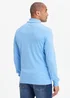 Cotton Traders Blue Frost Long Sleeve Roll Neck Top - Large Image 3