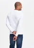 Cotton Traders White Long Sleeve Crew Neck Base Layer - Large Image 2