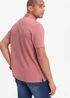 Cotton Traders Dusty Pink Short Sleeve Polo Shirt - Extra small Image 3