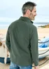Cotton Traders Steel Green Recycled Microfleece Jacket - XL Image 2
