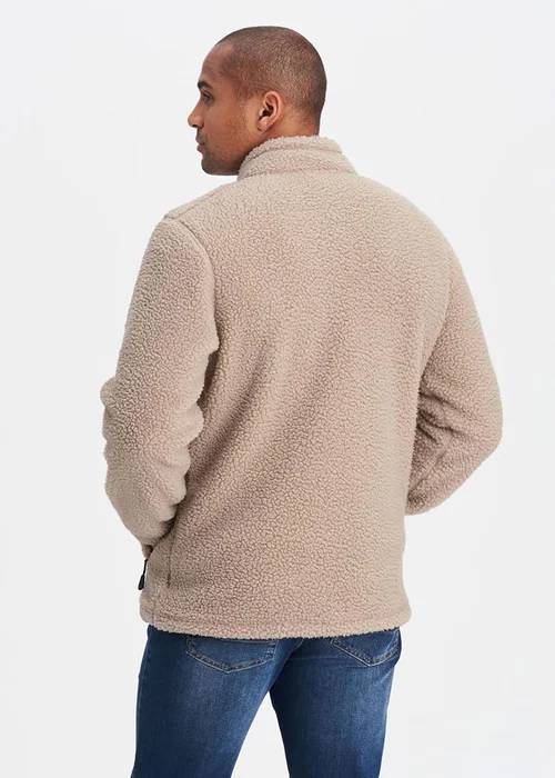 Cotton Traders Beige Sherpa Fleece Jacket - 2XL Image 2