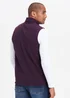 Cotton Traders Deep Violet Recylced Microfleece Gilet - XL Image 3